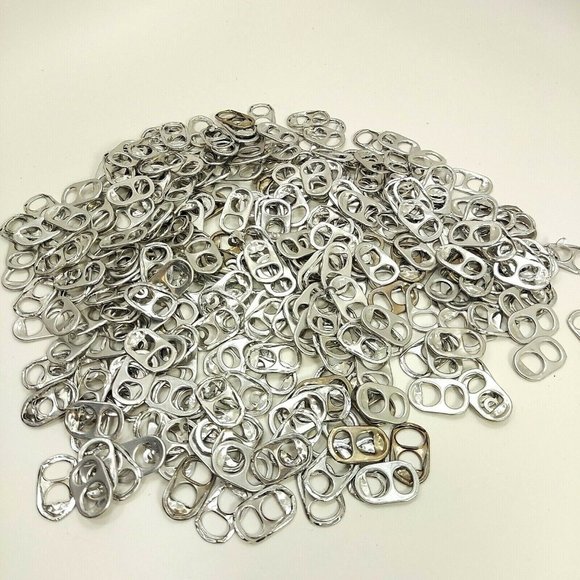 Soda Can Aluminum Tabs School Projects Art & Crafts Jewelry Making Eco Friendly - Picture 1 of 5